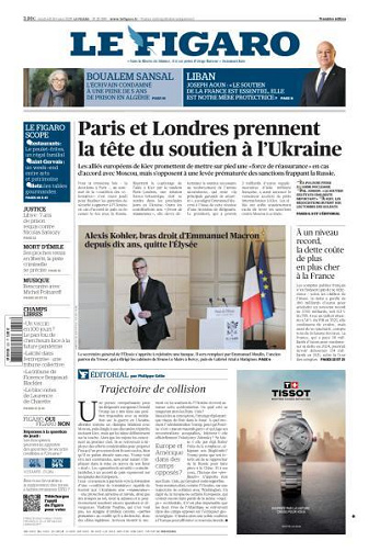 Le Figaro du Vendredi 28 Mars 2025