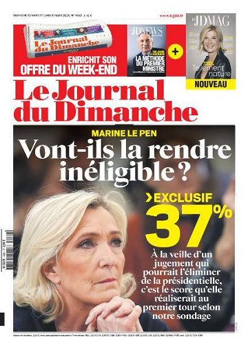 Le Journal du Dimanche - 30 Mars 2025