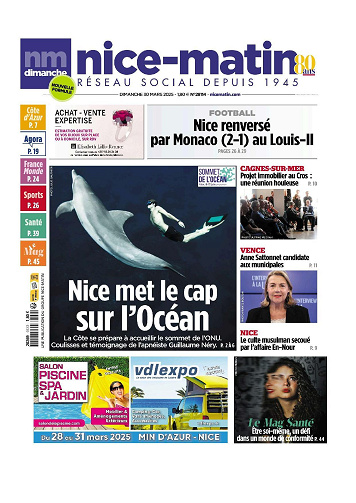 Nice Matin du Dimanche 30 Mars 2025