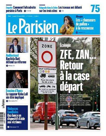 Le Parisien - 31 Mars 2025