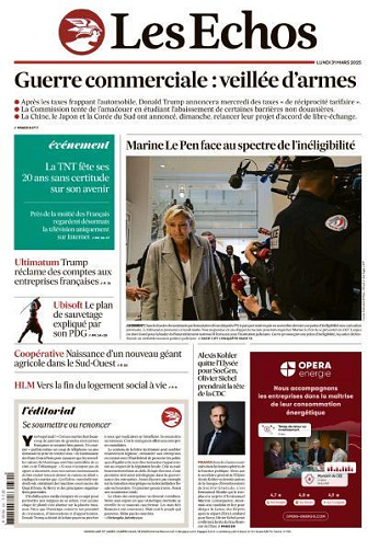 Les Echos - 31 Mars 2025