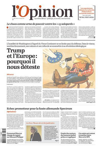 L’Opinion - 31 Mars 2025
