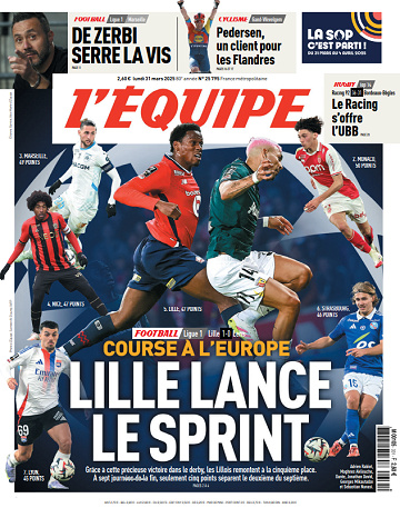 L’equipe du Lundi 31 Mars 2025