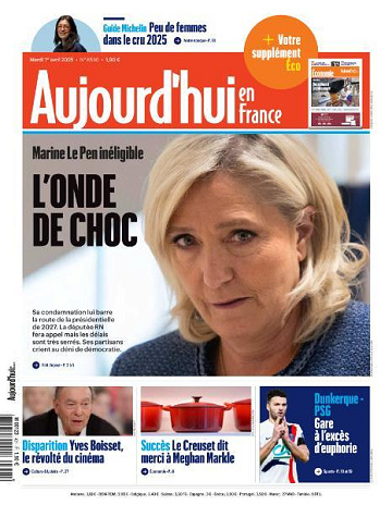 Aujourd’hui en France - 1er Avril 2025
