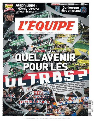 L’equipe du Mardi 1er Avril 2025