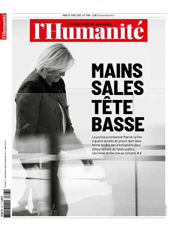 L’Humanite - 1er Avril 2025