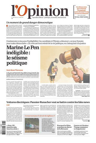 L’Opinion - 1er Avril 2025