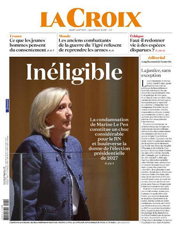 La Croix - 1er Avril 2025