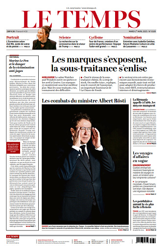 Le Temps - 1er Avril 2025