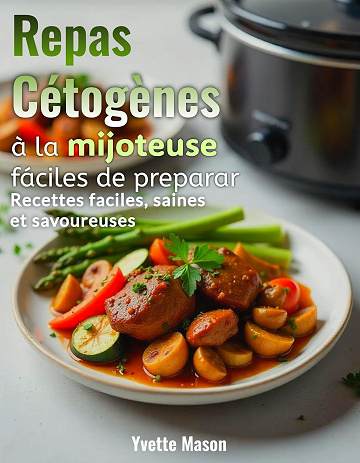 Yvette Mason - Repas cétogènes à la mijoteuse faciles à préparer: Recettes faciles, saines et savoureuses (2025)
