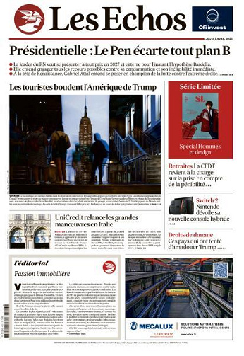 Les Echos - 3 Avril 2025