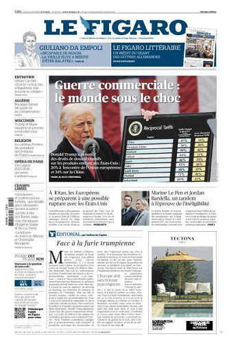 Le Figaro du Jeudi 3 Avril 2025
