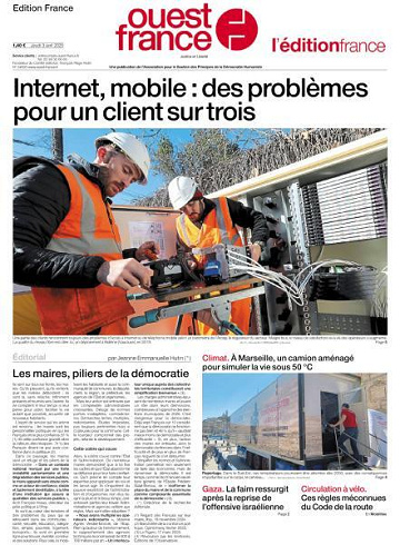 Ouest-France Édition France - 3 Avril 2025