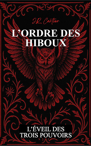 J.R. Cartier - L'ordre des Hiboux: Tome 1 : L'éveil des trois pouvoirs (2025)