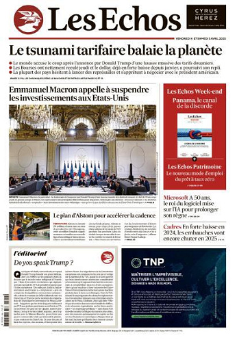 Les Echos - 4-5 Avril 2025