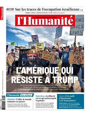 L’Humanite - 4-6 Avril 2025