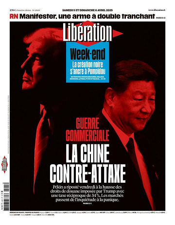 Libération du Samedi 5 et Dimanche 6 Avril 2025