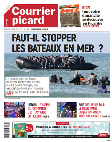 Courrier picard (2 éditions) - 6 Avril (2025)