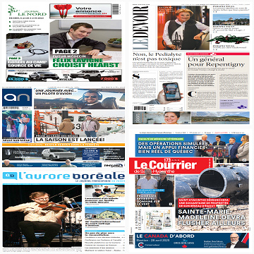 Pack Journaux Canadiens - 3-6 Avril 2025
