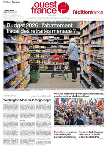 Ouest-France Édition France - 7 Avril 2025