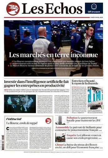 Les Echos - 8 Avril 2025