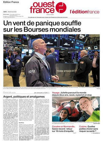 Ouest-France Édition France - 8 Avril 2025