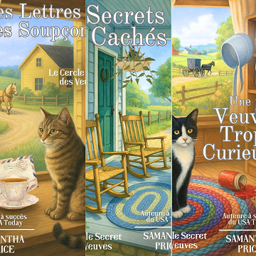 Samantha Price - (Le Cercle Secret des Veuves t. 1-2-3) (2025)