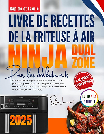 Sofia Laurent - Livre de recettes de la friteuse a air (2025)