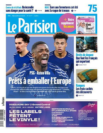 Le Parisien - 9 Avril 2025
