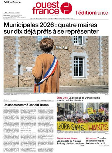 Ouest-France Édition France - 9 Avril 2025