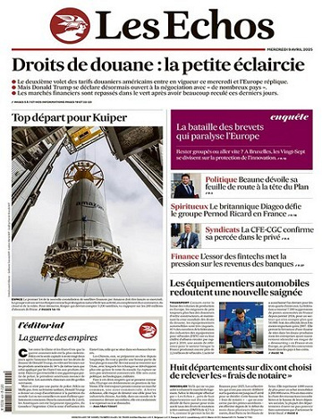 Les Echos - 9 Avril 2025