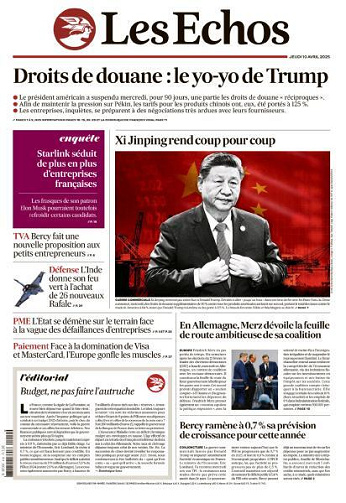 Les Echos - 10 Avril 2025
