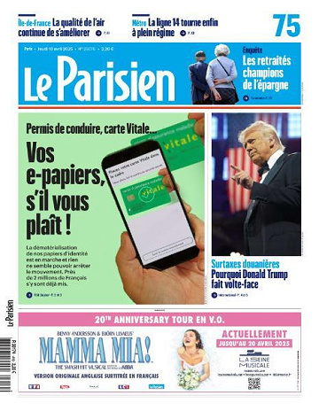 Le Parisien - 10 Avril 2025