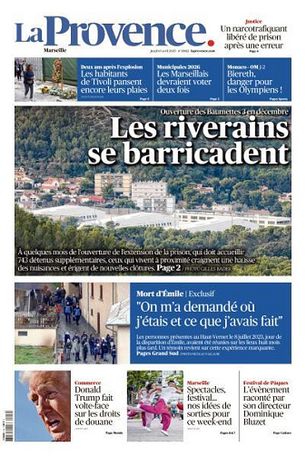 La Provence - 10 Avril 2025