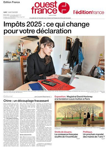 Ouest-France Édition France - 10 Avril 2025