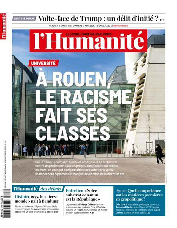 L’Humanite - 11-13 Avril 2025