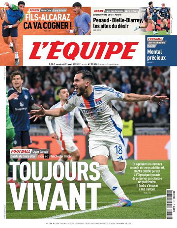 L’equipe du Vendredi 11 Avril 2025