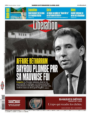 Libération du Samedi 12 et Dimanche 13 Avril 2025