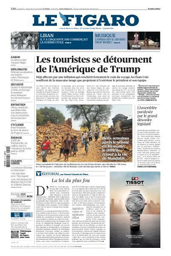 Le Figaro du Samedi 12 et Dimanche 13 Avril 2025