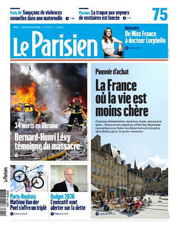 Le Parisien - 14 Avril 2025