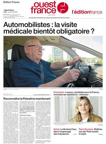 Ouest-France Édition France - 14 Avril 2025