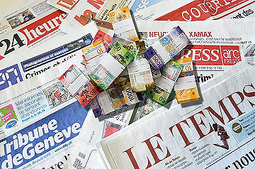 Pack Journaux Suisse - 14 Avril 2025
