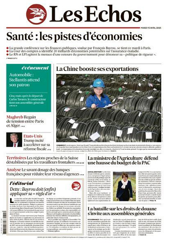 Les Echos - 15 Avril 2025