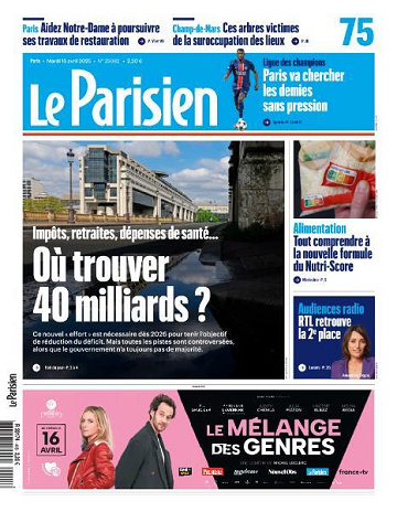 Le Parisien - 15 Avril 2025