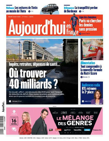 Aujourd’hui en France - 15 Avril 2025