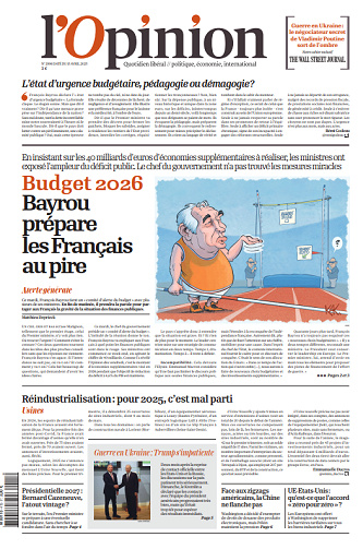 L’Opinion - 15 Avril 2025