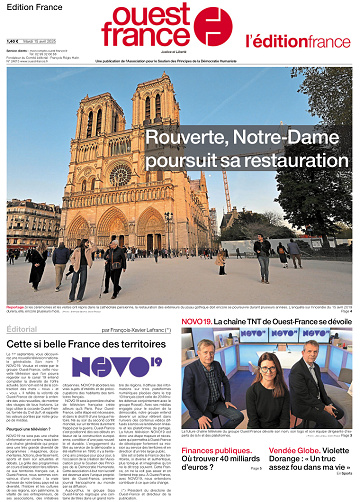 Ouest-France Édition France - 15 Avril 2025