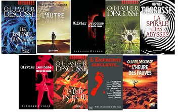 Pack de 9 livres - Olivier Descosse