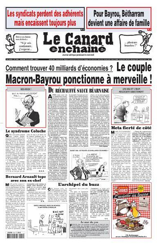 Le Canard enchaîné - 16 Avril 2025