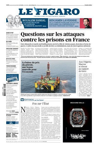 Le Figaro du Mercredi 16 Avril 2025